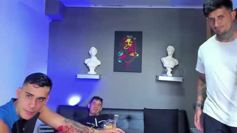 Snapshot of the_golden_boys chatting on December 13, 8:04 pm SCOTT THEO KAMERON GENDERSON online show from December 13, 8:04 pm