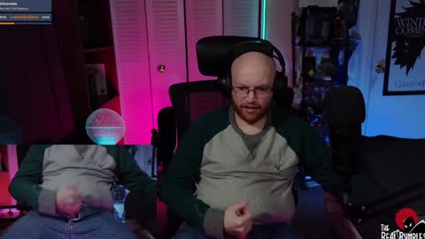 Snapshot of therealbumbles chatting on January 9, 7:29 pm Bumbles or B online show from January 9, 7:29 pm