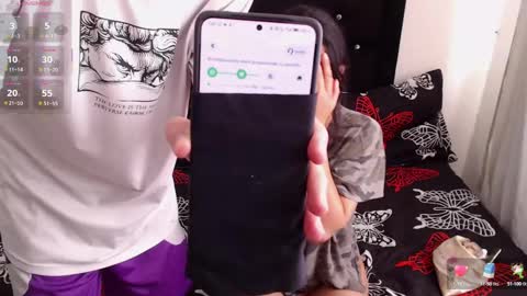 Snapshot of tina_n_charlie chatting on March 6, 6:05 pm Tina N Charlie online show from March 6, 6:05 pm