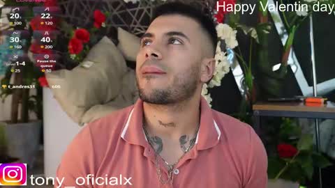 tony online show from February 14, 8:26 pm