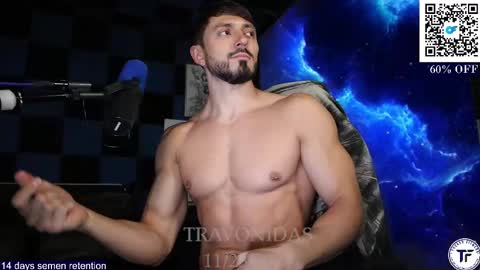 Snapshot of travonidas chatting on November 23, 3:56 pm Greek God online show from November 23, 3:56 pm