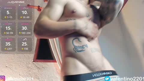 Snapshot of valentino2201 chatting on December 18, 3:58 am valentino online show from December 18, 3:58 am