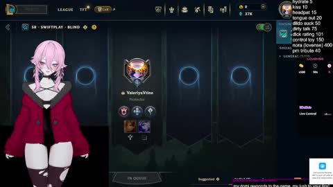 Snapshot of valeriyavalentine chatting on December 21, 2:41 am Valeriya Valentine online show from December 21, 2:41 am