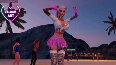 Snapshot of valkiriart chatting on January 26, 8:46 am valkiriart online show from January 26, 8:46 am