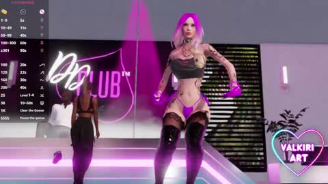 Snapshot of valkiriart chatting on February 6, 2:11 am valkiriart online show from February 6, 2:11 am