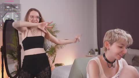 CLEOshort hair  TIna long hair  online show from February 23, 1:42 pm