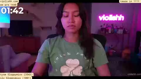 Snapshot of violishh chatting on September 10, 12:54 am follow me on twitter violishh and ig violishh  online show from September 10, 12:54 am