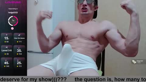 SexyMan online show from October 28, 1:25 pm