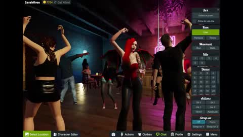 Miss Sarah online show from September 30, 11:21 pm