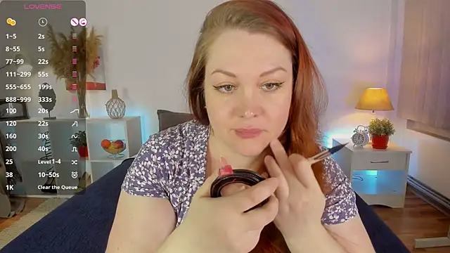 CutieGinger online show from December 7, 9:44 pm