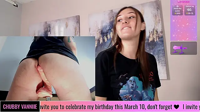 Snapshot of chubby_vanniie_ chatting on March 6, 9:09 pm chubby vanniie online show from March 6, 9:09 pm