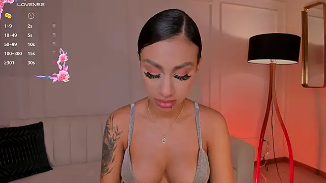 Snapshot of DannaCruz chatting on February 7, 7:27 pm DannaCruz online show from February 7, 7:27 pm