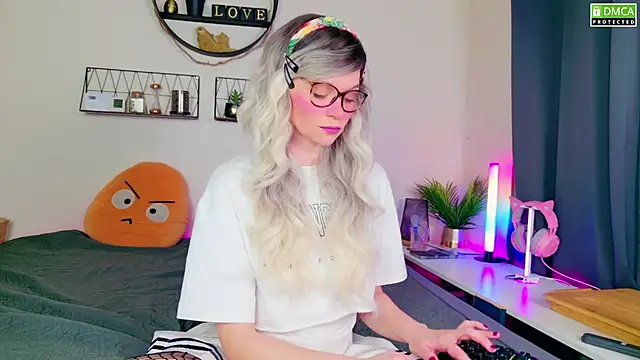 Kittychatte online show from January 21, 8:32 pm