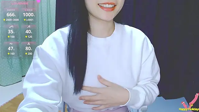 Snapshot of Su_rosie chatting on February 5, 4:37 am Su rosie online show from February 5, 4:37 am