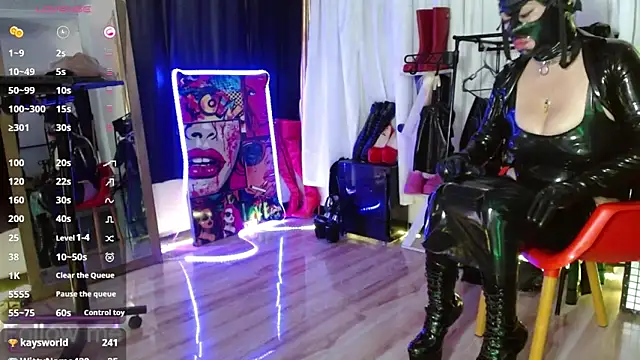 LatexDevil Blondie online show from February 13, 6:27 pm