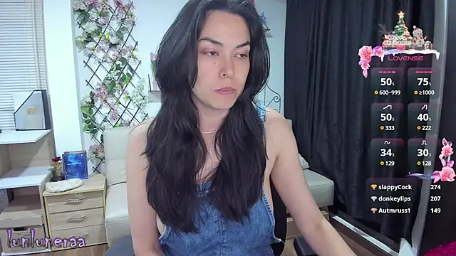 Snapshot of Lunlunera chatting on January 6, 6:14 am Lunlunera online show from January 6, 6:14 am