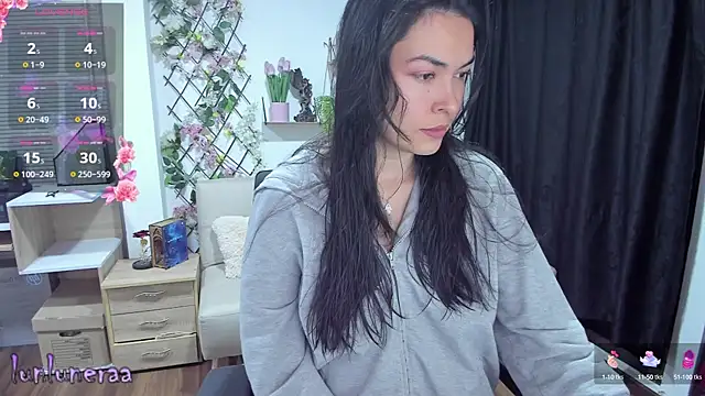 Snapshot of Lunlunera chatting on February 5, 2:40 am Lunlunera online show from February 5, 2:40 am