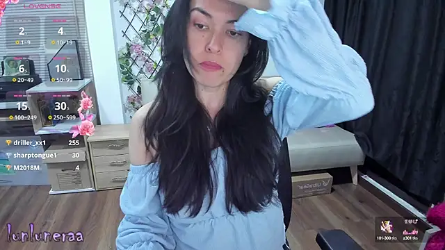 Snapshot of Lunlunera chatting on March 17, 4:19 am Lunlunera online show from March 17, 4:19 am