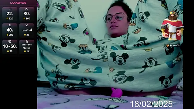 lady hana28 online show from February 18, 4:26 pm