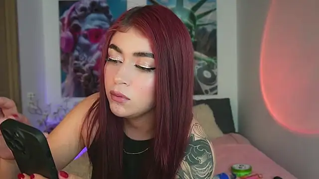 Snapshot of babesamanta chatting on February 1, 5:18 am babesamanta online show from February 1, 5:18 am