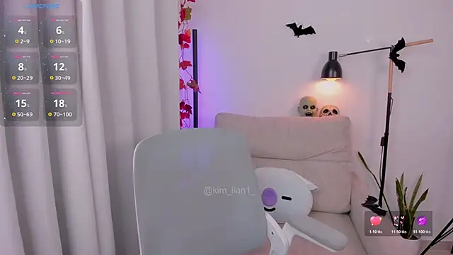 kim lian21 online show from October 23, 2:05 pm