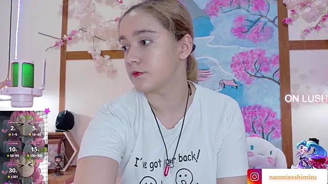 NaomiShimizu online show from March 9, 8:31 pm