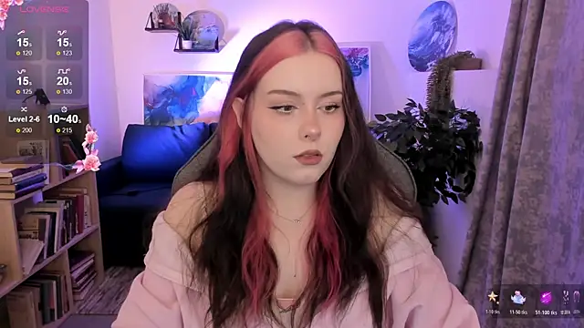 CoralineKeyns online show from April 4, 2:43 am