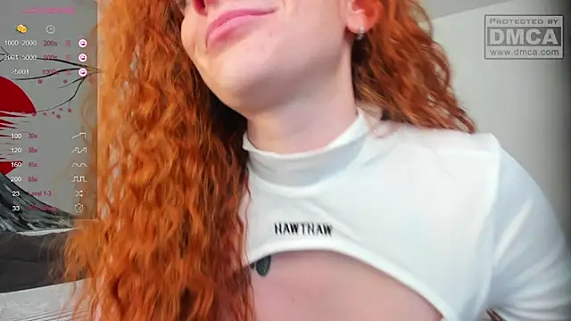 Snapshot of Aliceginger99 chatting on February 2, 5:10 am Aliceginger99 online show from February 2, 5:10 am