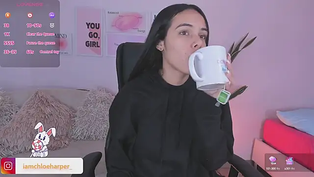 Snapshot of ChloeHarper_ chatting on January 9, 12:09 pm ChloeHarper online show from January 9, 12:09 pm