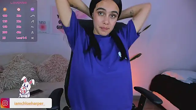 Snapshot of ChloeHarper_ chatting on January 29, 3:37 pm ChloeHarper online show from January 29, 3:37 pm