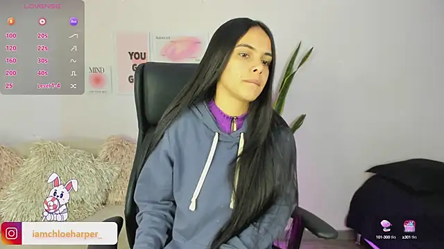 Snapshot of ChloeHarper_ chatting on February 6, 11:43 am ChloeHarper online show from February 6, 11:43 am