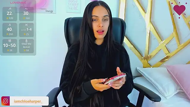 Snapshot of ChloeHarper_ chatting on September 27, 12:21 pm ChloeHarper online show from September 27, 12:21 pm