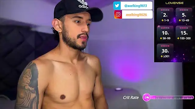 AxelKing1326 online show from January 10, 10:46 pm