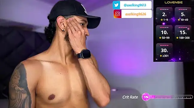 AxelKing1326 online show from January 21, 9:36 pm