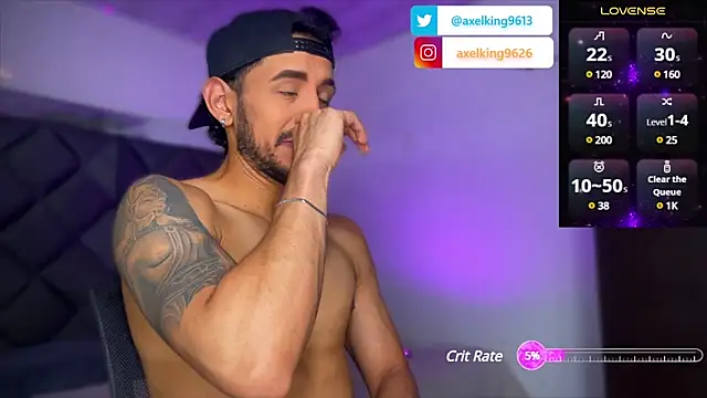 AxelKing1326 online show from March 17, 10:38 pm