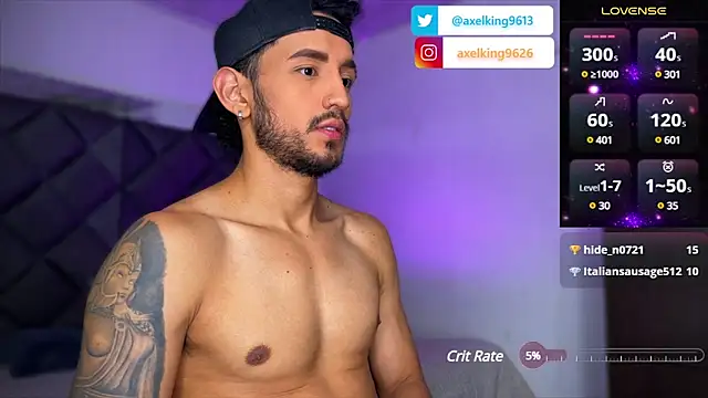 AxelKing1326 online show from March 20, 1:13 am