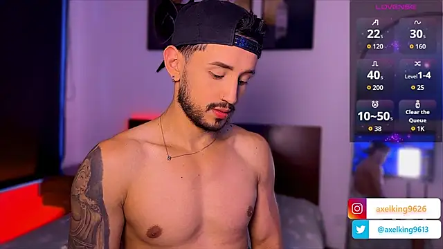 AxelKing1326 online show from March 17, 9:51 pm