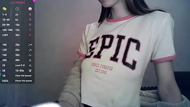 Snapshot of ElizaSwon chatting on February 6, 6:24 pm ElizaSwon online show from February 6, 6:24 pm