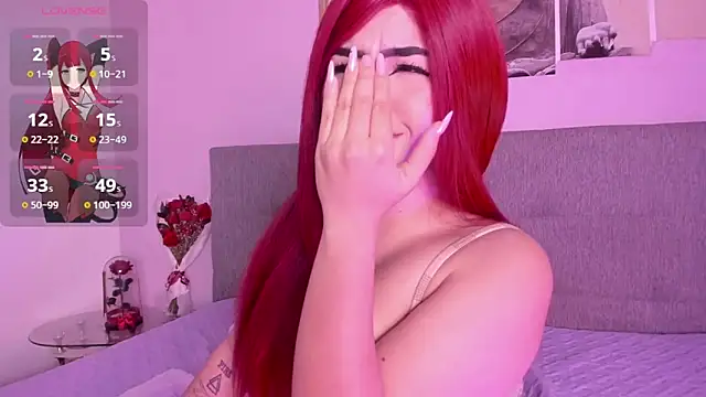 Snapshot of Im_Scarlet chatting on February 25, 9:24 pm Im Scarlet online show from February 25, 9:24 pm