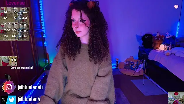 Snapshot of bluelen chatting on November 22, 9:41 am bluelen online show from November 22, 9:41 am