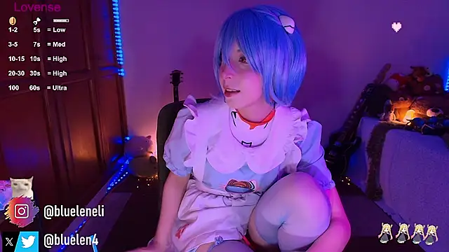 bluelen online show from March 22, 10:18 am