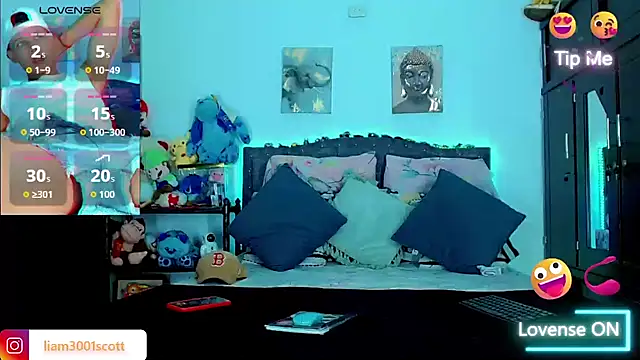 Liamscott  online show from November 10, 9:36 pm