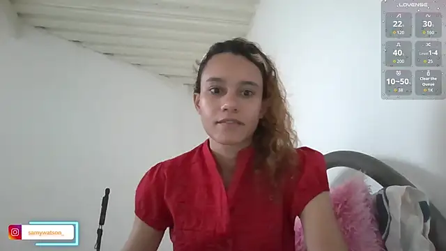 SamanthaWatson online show from November 8, 7:56 pm