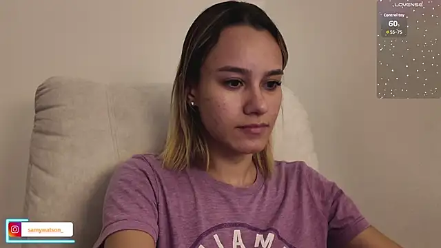 SamanthaWatson online show from February 23, 3:26 am