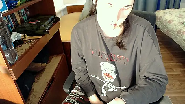 Snapshot of EvaMiron chatting on March 12, 4:08 am EvaMiron online show from March 12, 4:08 am