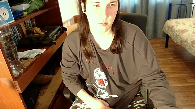 Snapshot of EvaMiron chatting on March 12, 7:13 am EvaMiron online show from March 12, 7:13 am