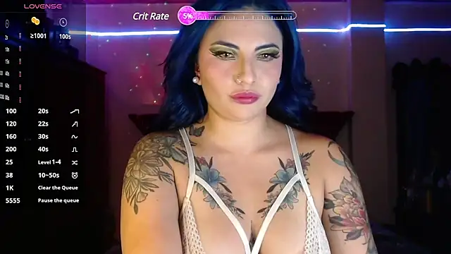 Snapshot of black_wiidow chatting on February 18, 5:53 am black wiidow online show from February 18, 5:53 am