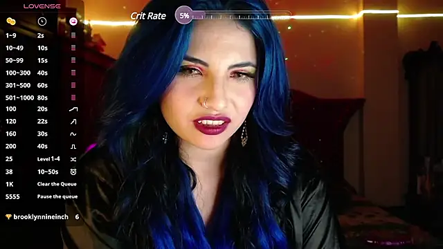 Snapshot of black_wiidow chatting on February 25, 8:14 am black wiidow online show from February 25, 8:14 am