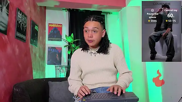 Snapshot of GaelOconner chatting on February 6, 3:00 am GaelOconner online show from February 6, 3:00 am