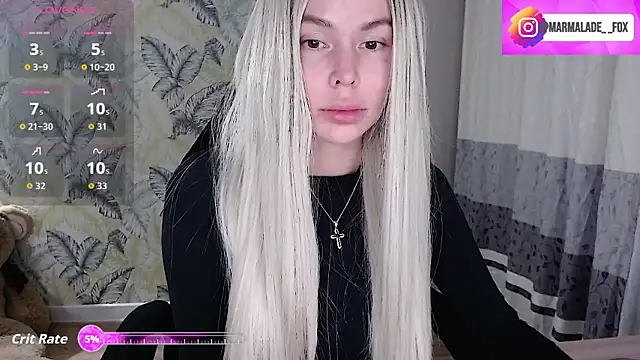 Snapshot of Marmalade_Fox chatting on November 11, 4:29 pm Marmalade Fox online show from November 11, 4:29 pm